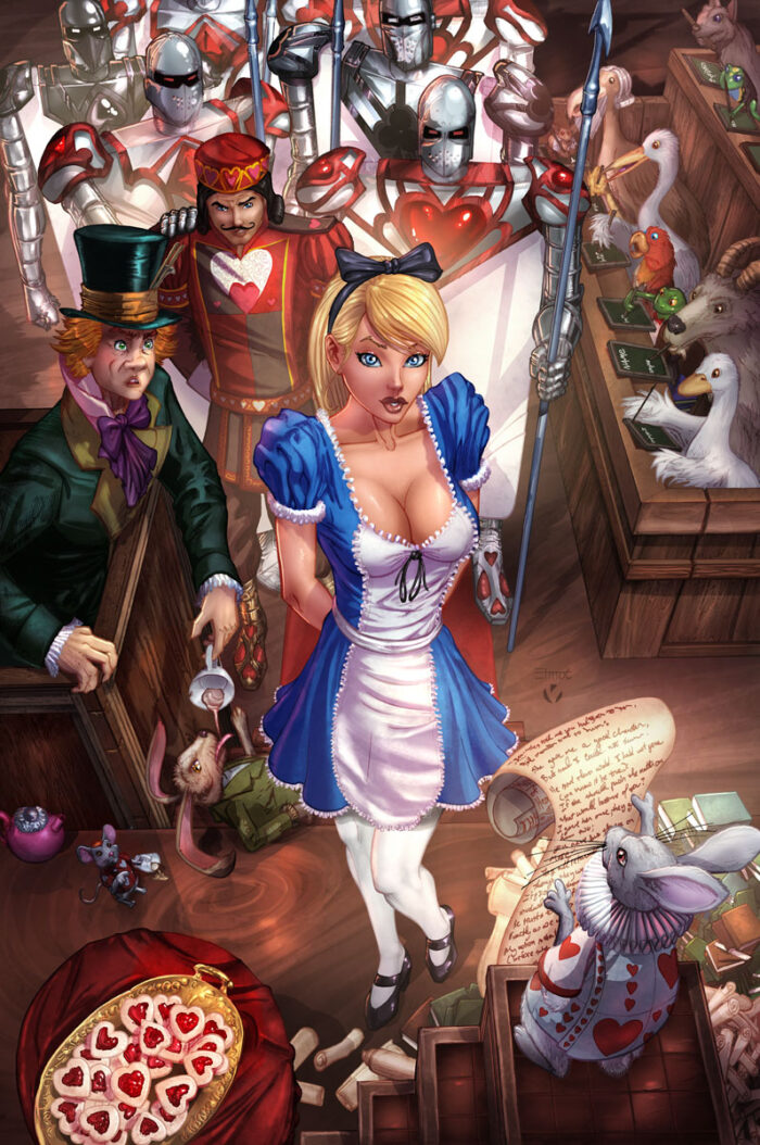 Alice in Wonderland Court