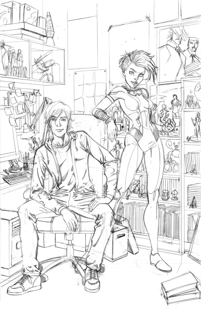 Sugar Glider #1 Kickstarter Exclusive Pencils