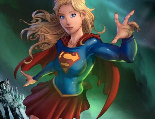 Supergirl Leaving The Fortress of Solitude