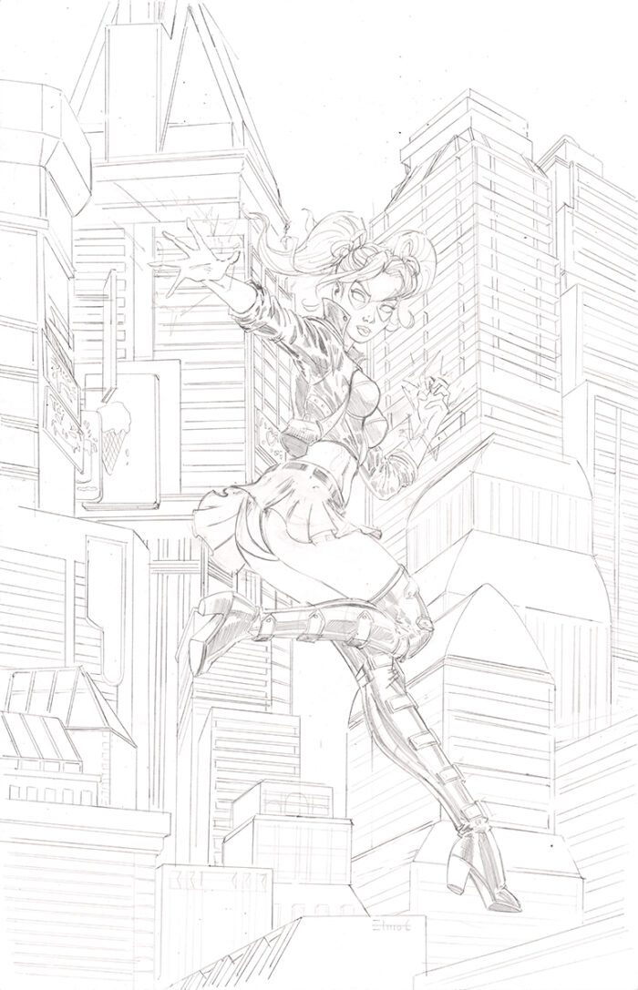 Nyobi Origins 1 Kickatarter Pencils