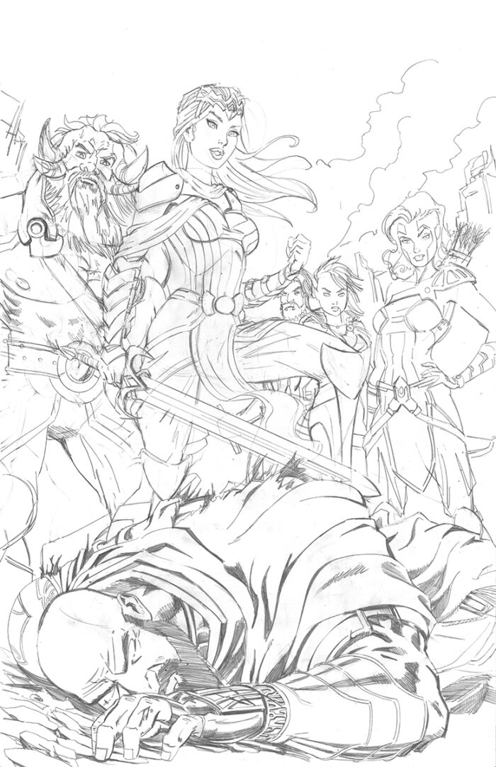 Ordinary Gods 1 Pencils