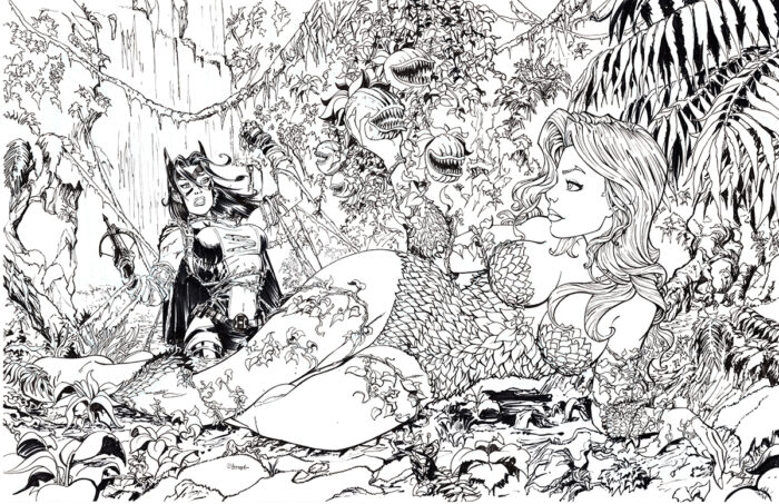 Poison Ivy Vs Huntress Inks